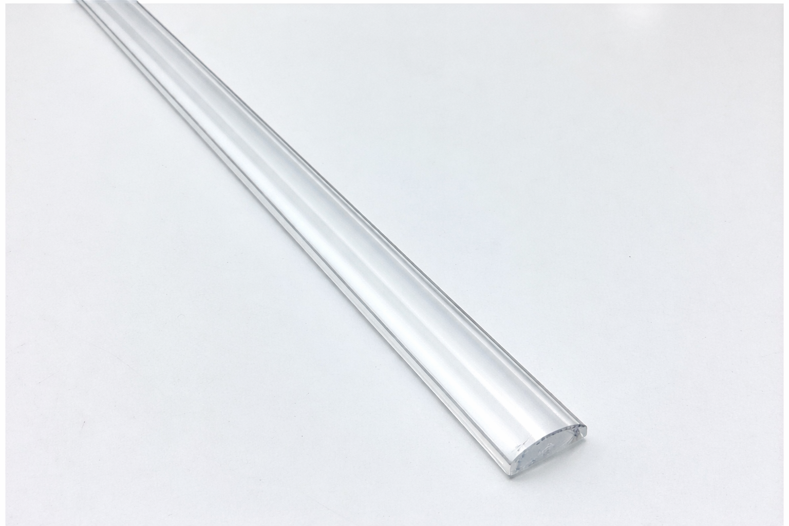 Water Bar - Half Round - 1500mm - Clear Acrylic